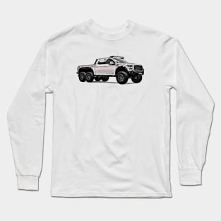 VelociRaptor Truck Cartoon Long Sleeve T-Shirt